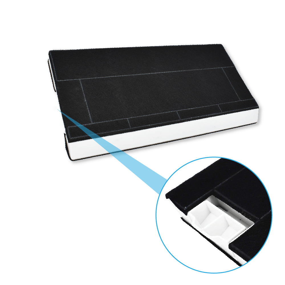 Filtre à charbon Gaggenau KF280002 / 00434229 par AllSpares