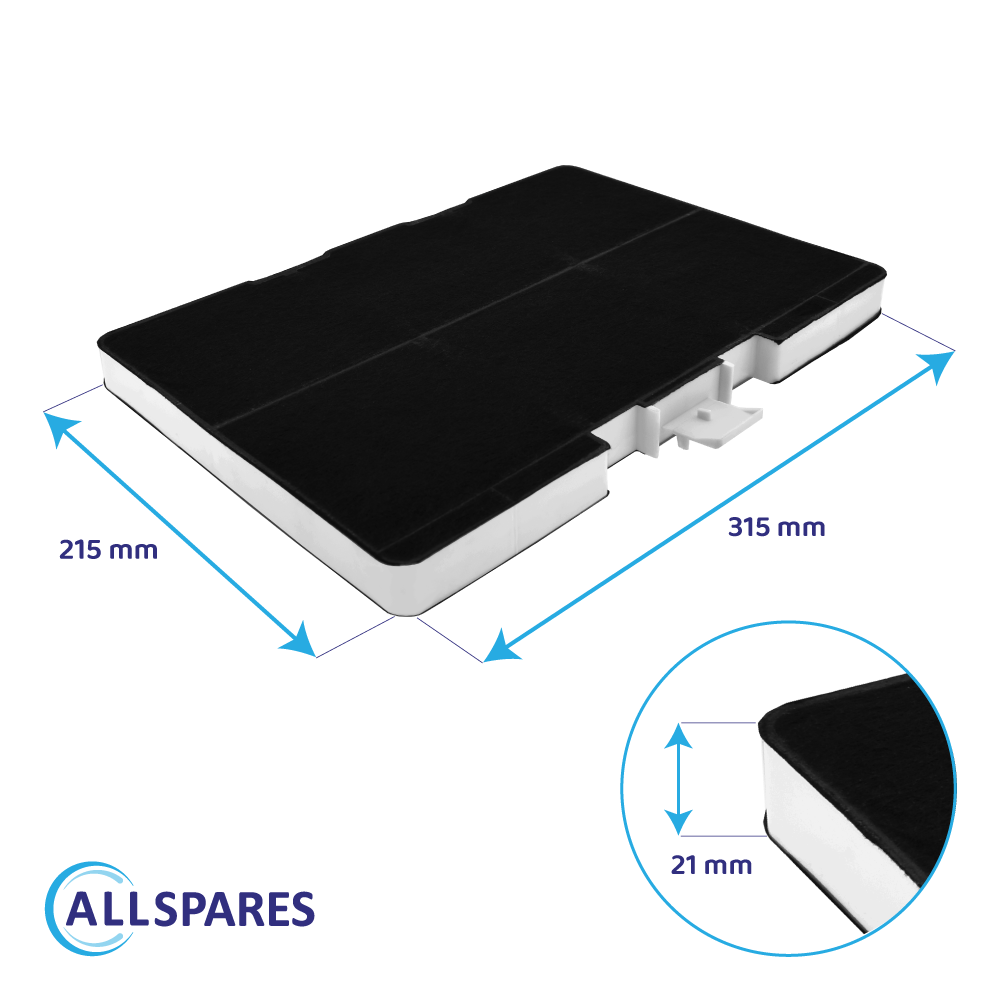 Filtre à charbon pour Neff Z5102X1 / 11026771