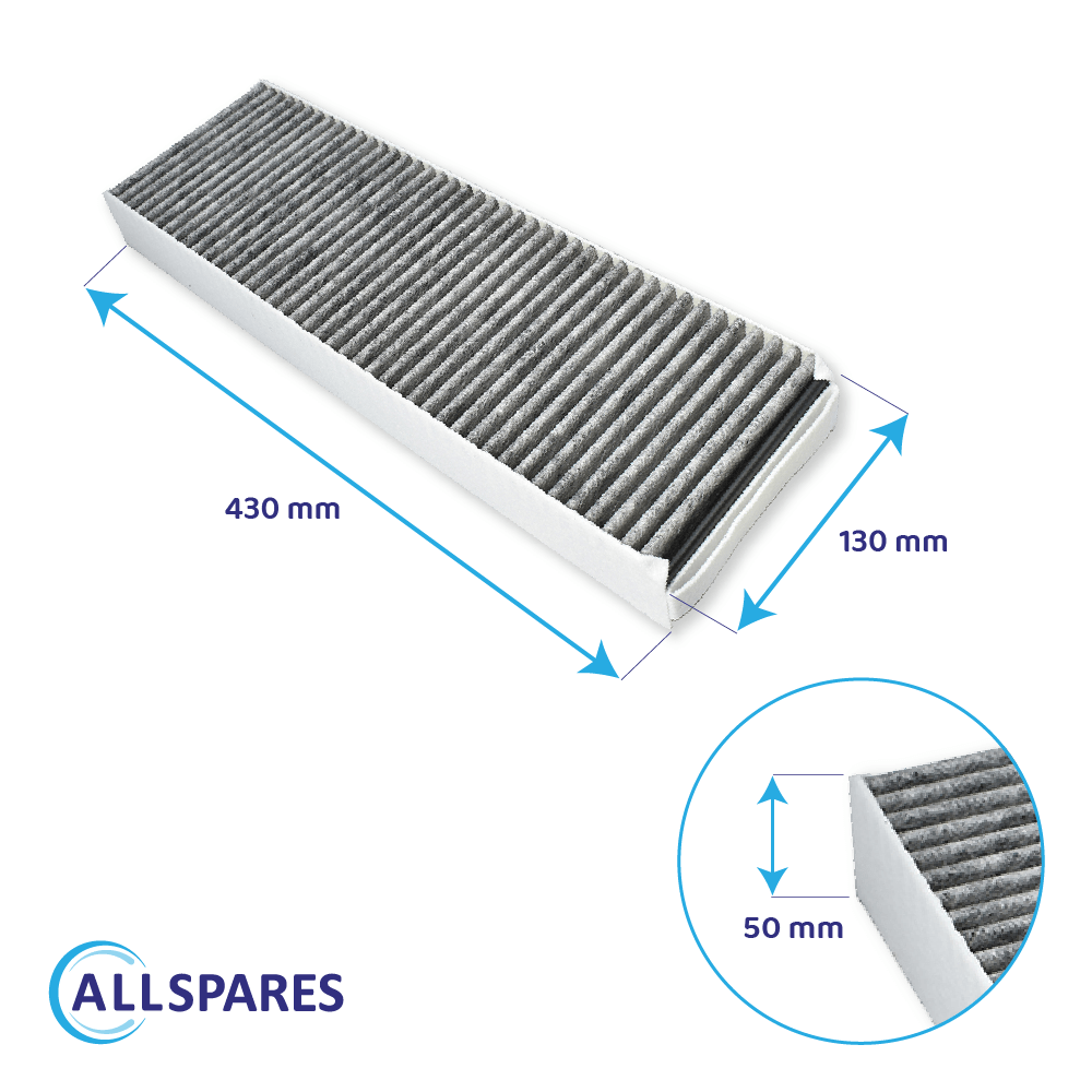 Filtre à charbon PUAKF compatible avec Bora Pure / X Pure / S Pure (anti-odeur de poisson)