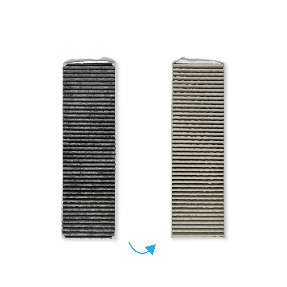 Filtre à charbon PUAKF compatible avec Bora Pure / X Pure / S Pure (anti-odeur de poisson)