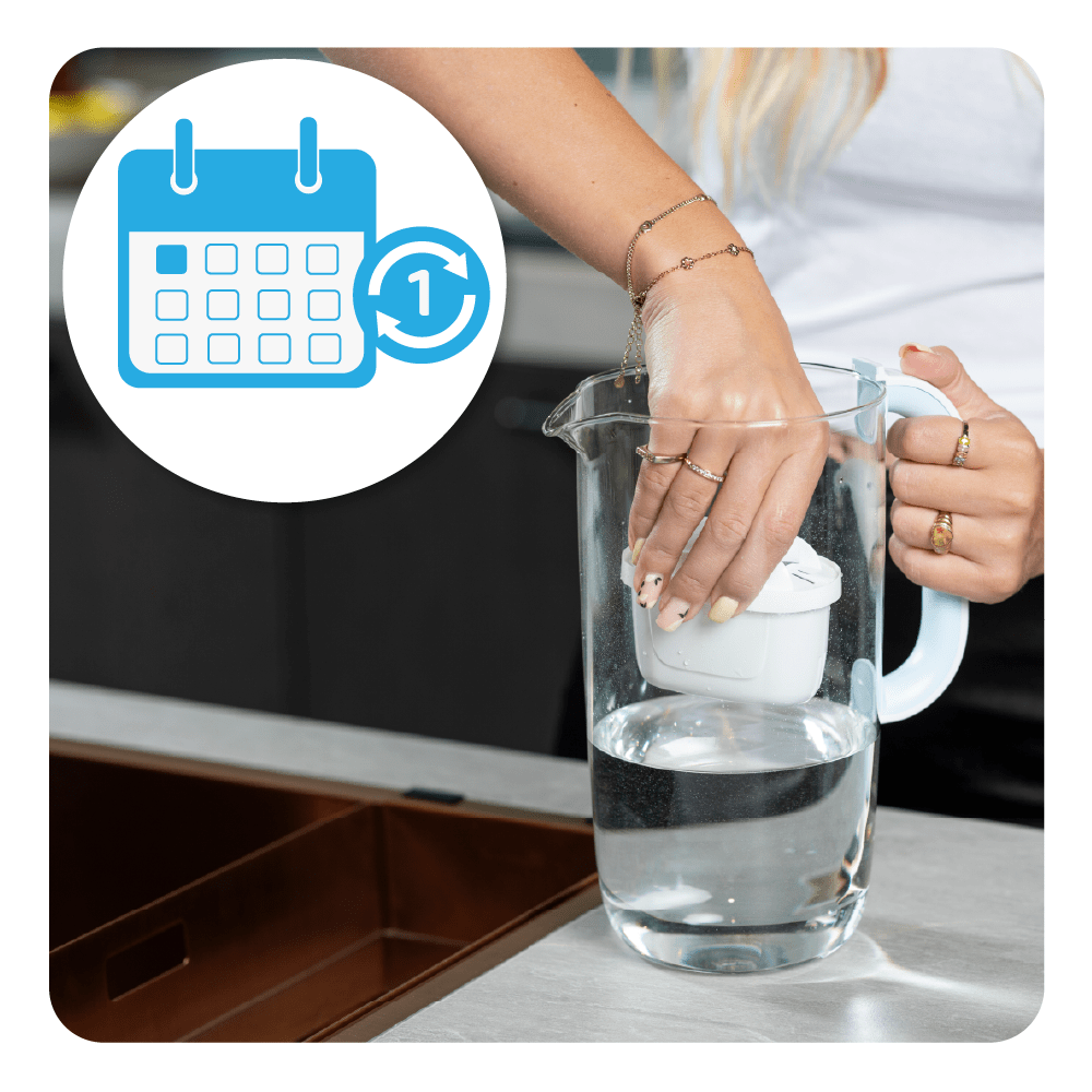 Cartouche filtrante compatible BRITA MAXTRA+ (lot de 12)