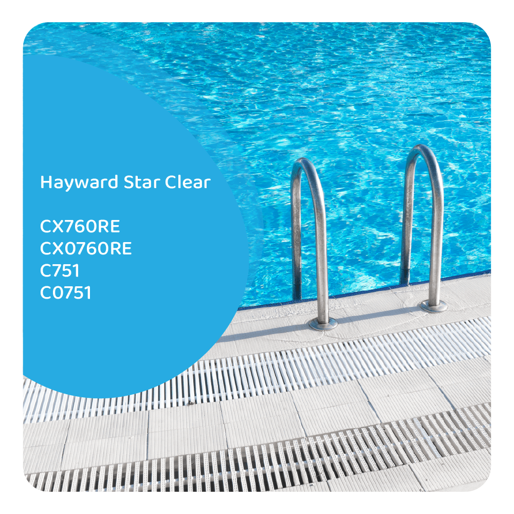 Filtre compatible avec Hayward StarClear Plus CX760RE / CX0760RE / C751 / C0751