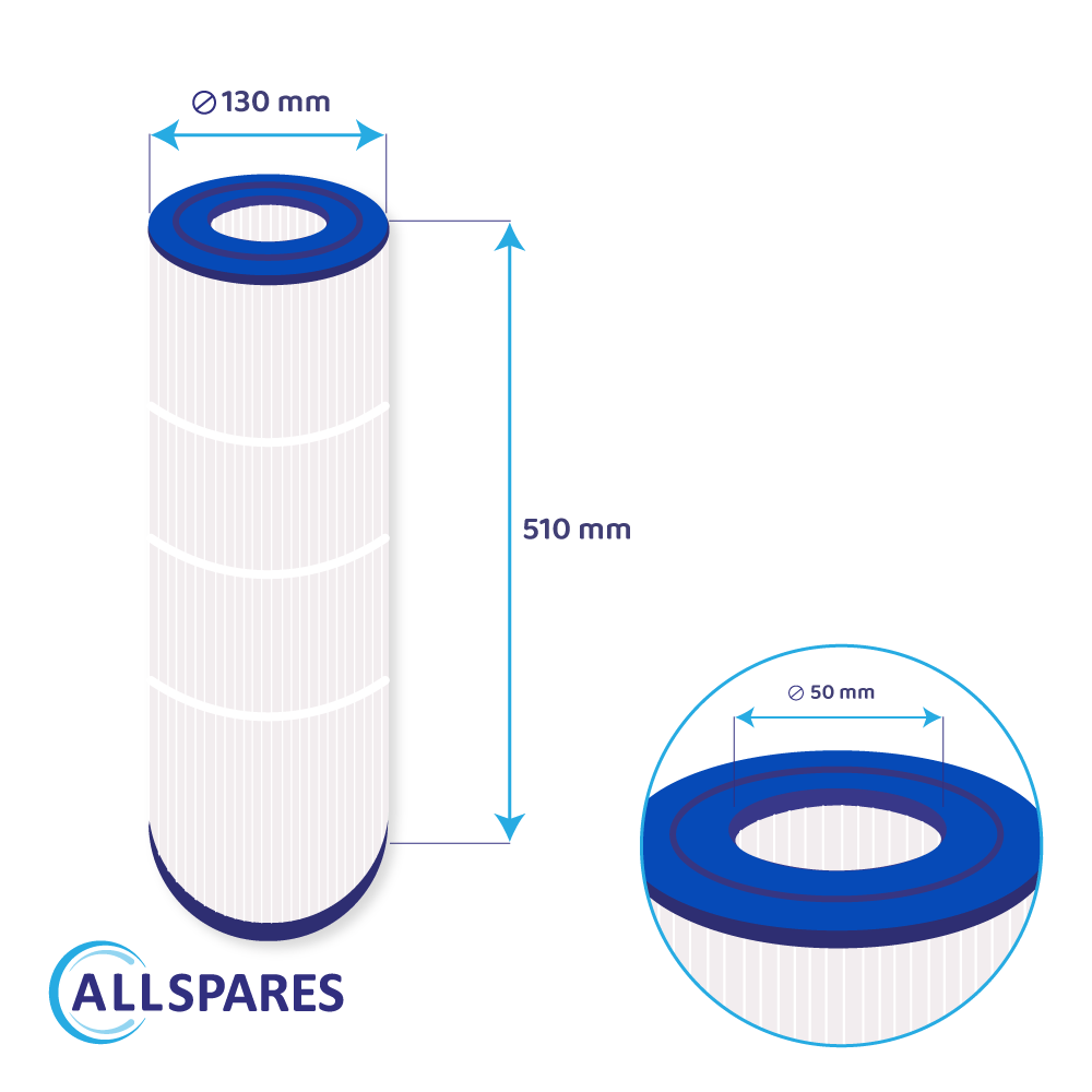 Filtre pour spa PRB75 / SC733 / 40751 / C-4975