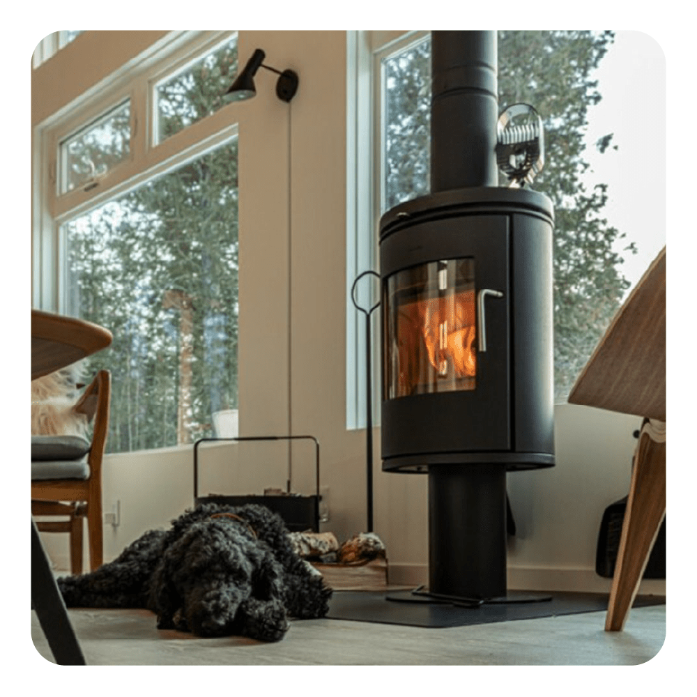 Ventilateur de poêle Caframo Ecofan AirDeco II (15 ans de garantie)
