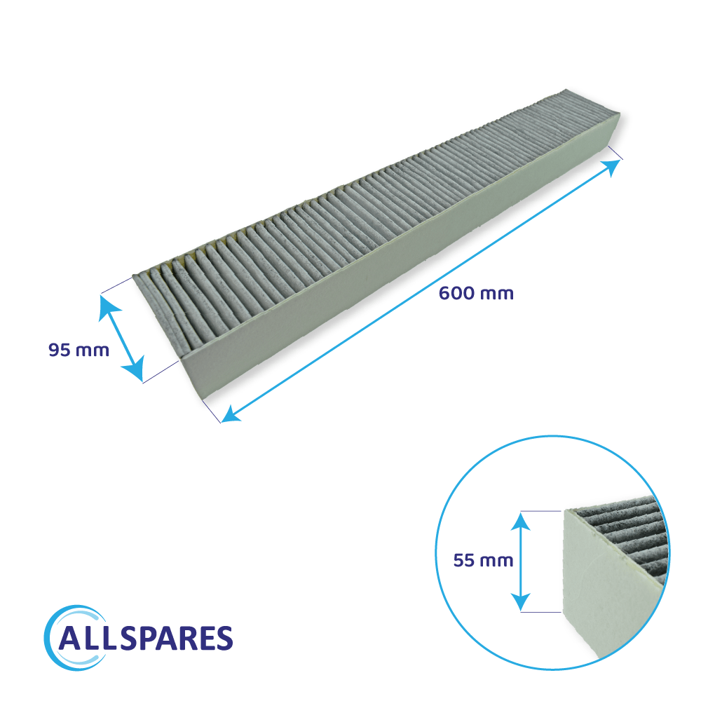 Filtre à charbon Constructa CleanAir CA282110 / 17000822  par AllSpares