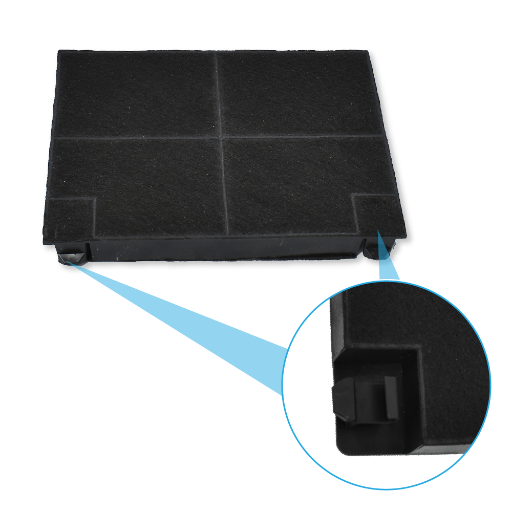 Filtre à charbon (2pcs) compatible avec Progress MCFE05 pour PDP6010E