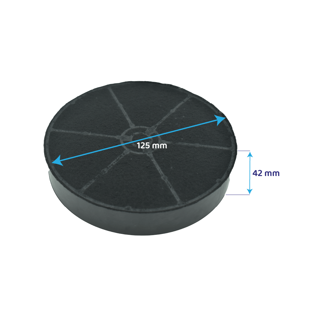 Filtre à charbon (2pcs) compatible avec Mepamsa SMART / ECOLINE