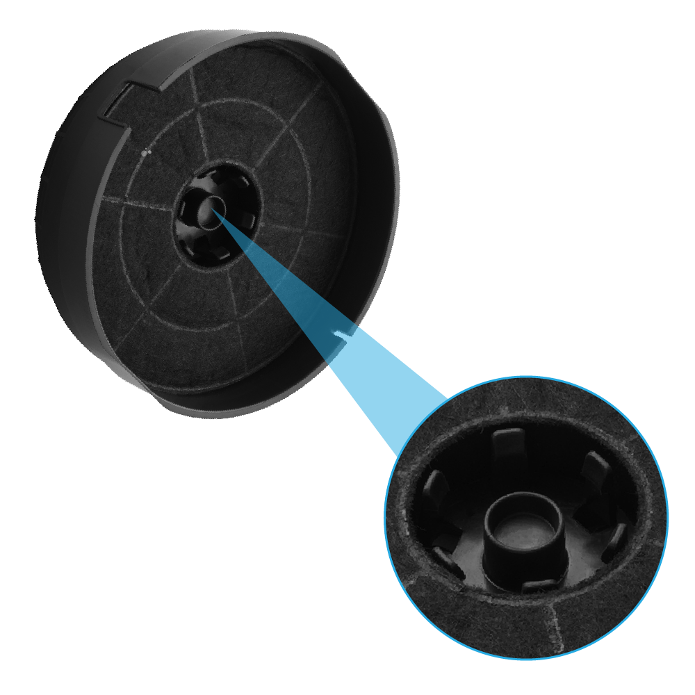Filtre à charbon (2pcs) pour SMEG KSG52... / KSG70... / KITFC62 / 690073665