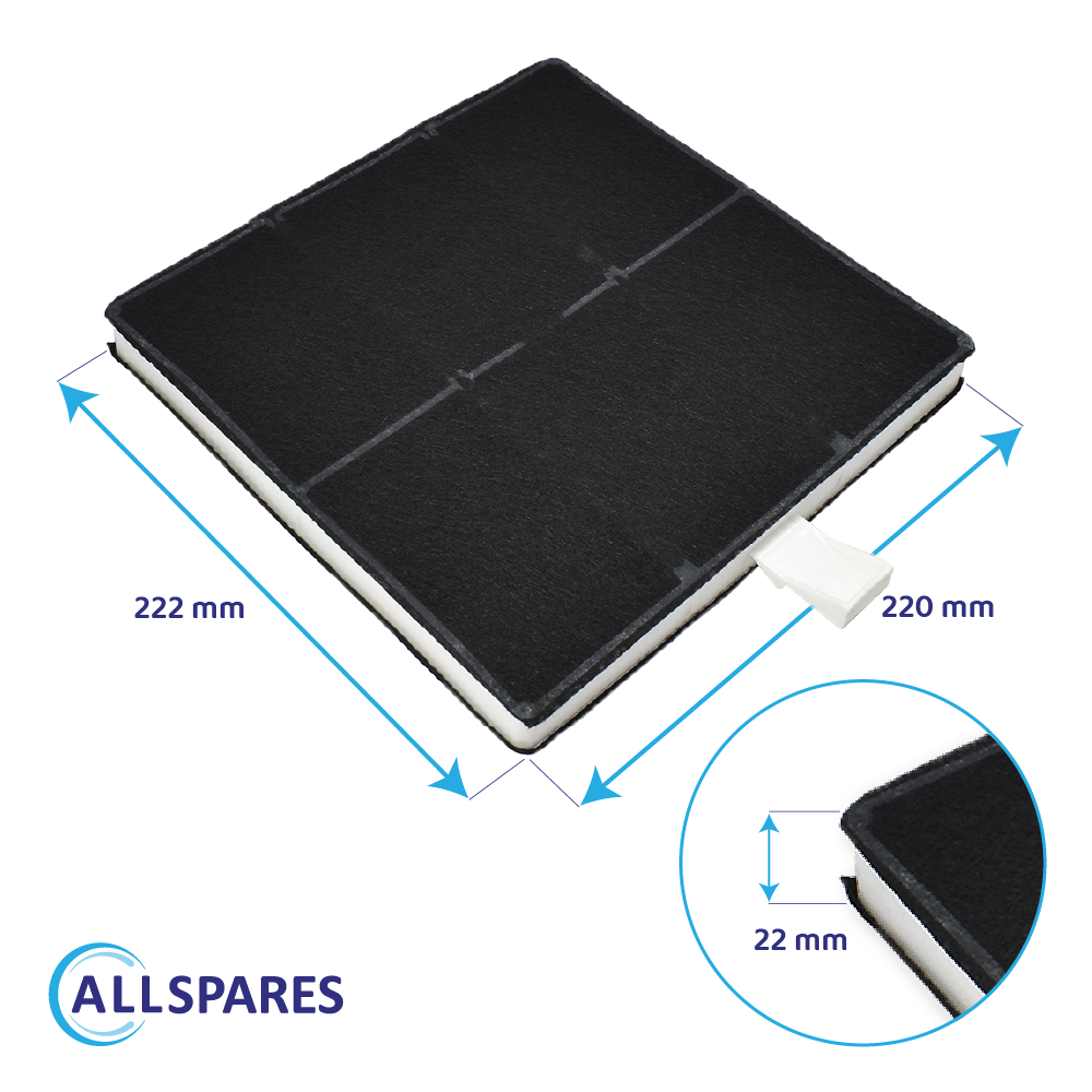 Filtre à charbon Constructa 360732 / 00360732 par AllSpares