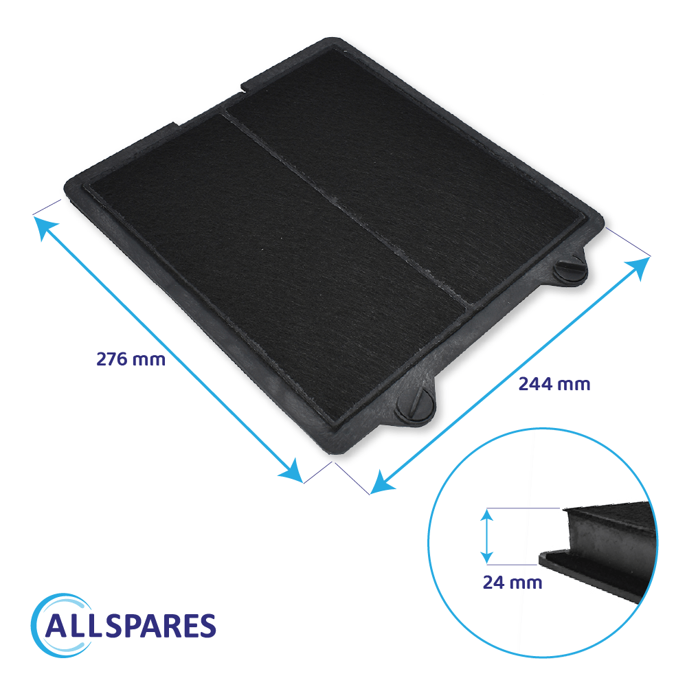 Filtre à charbon 703134 / 00703134 par AllSpares