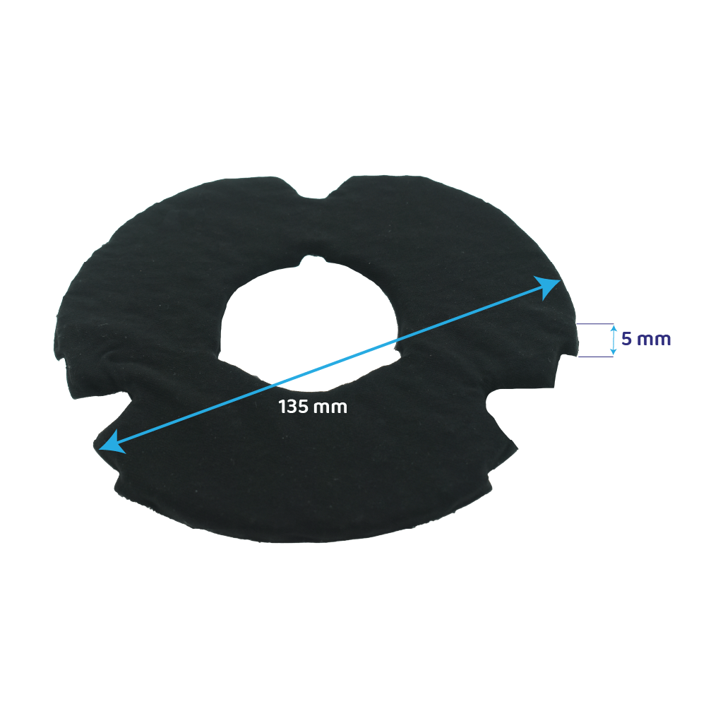 Filtre à charbon (4pcs) longue durée d'origine Elica Evolution CFC0140384 / F00433/1