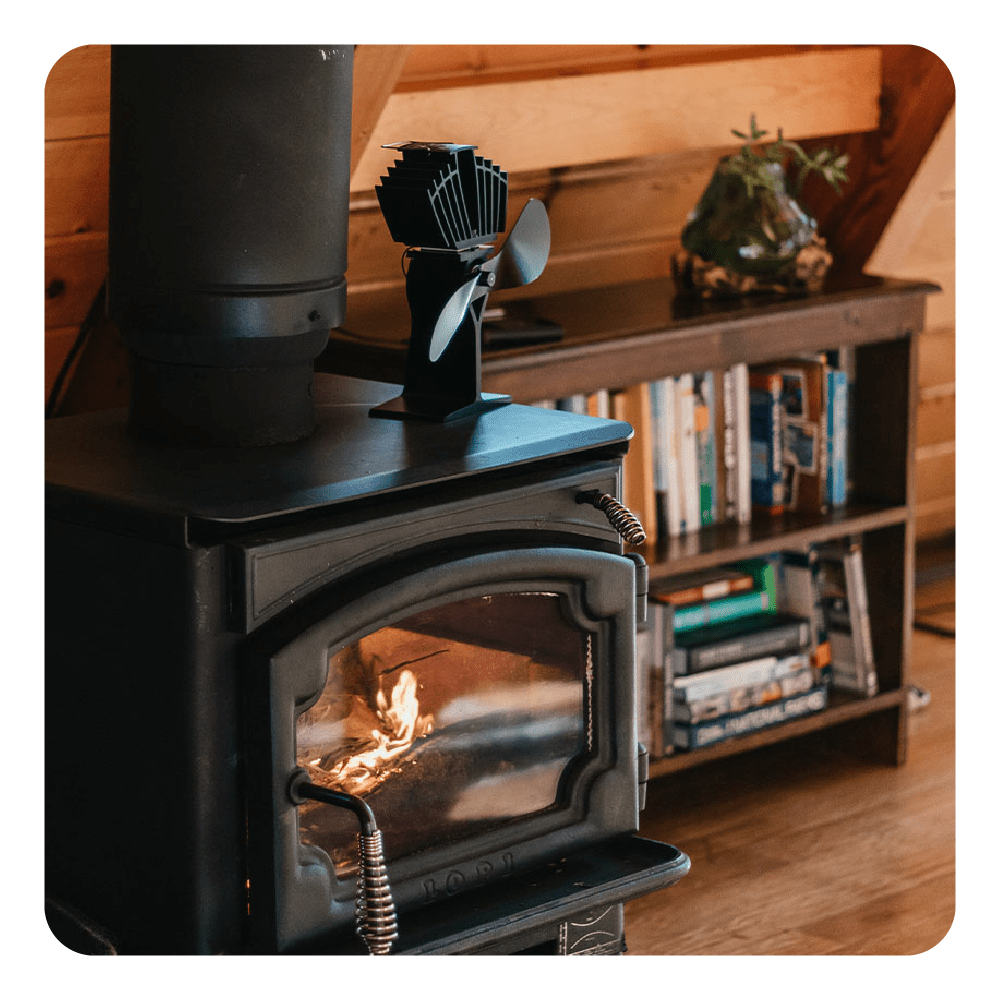 Ventilateur de poêle Caframo Ecofan AirMax 812