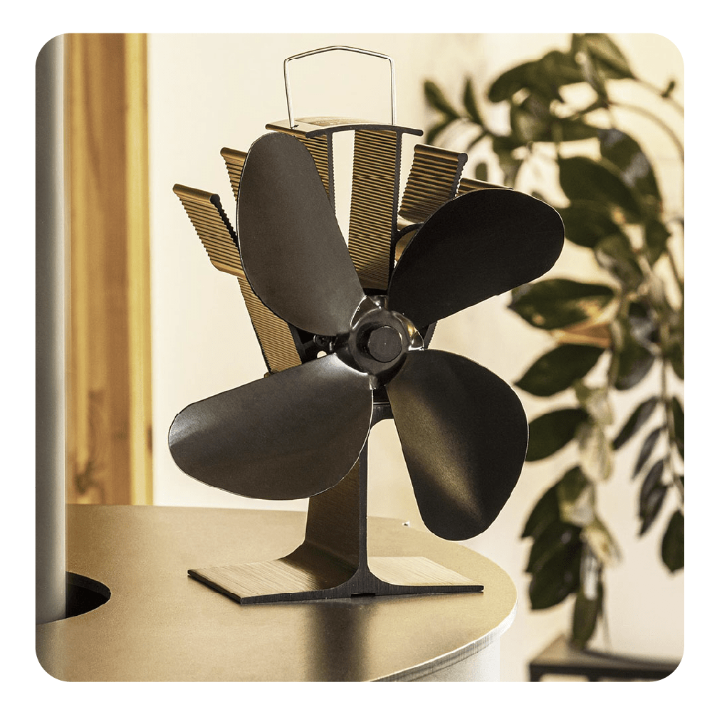 Ventilateur de poêle HI pour poêle à bois