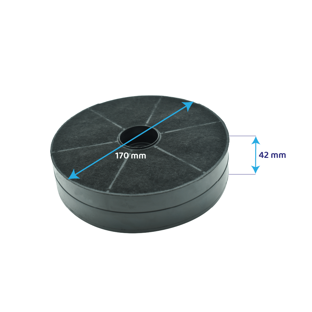 Filtre à charbon compatible avec Galvamet Magic 60/F / Magic 90/F / 0051H01000