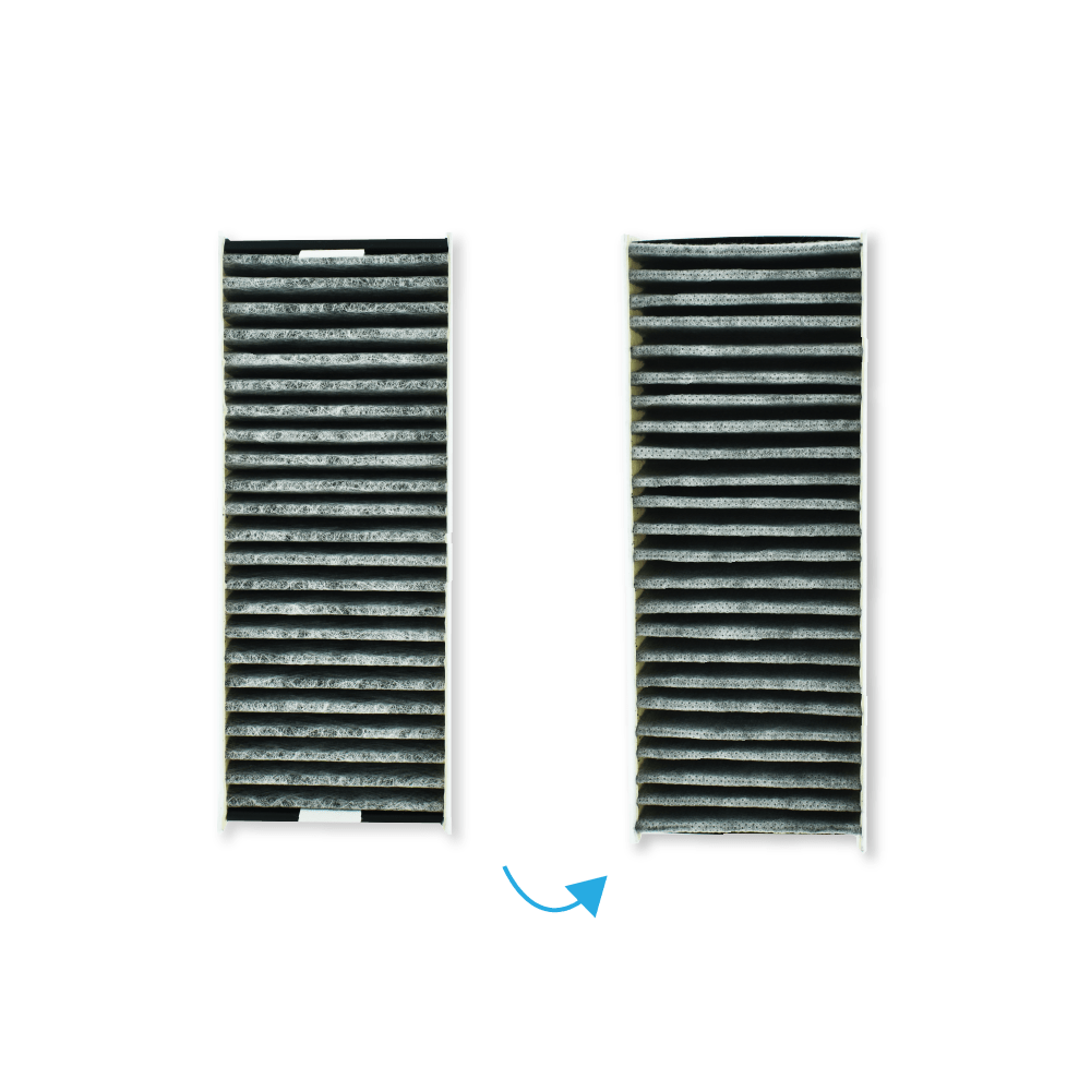 Filtre à charbon (4pcs) Constructa CleanAir 17004796 / CZ9VRCR0 par AllSpares
