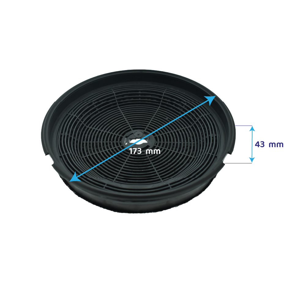 Filtre à charbon (2pcs) d'origine Belling SKF200
