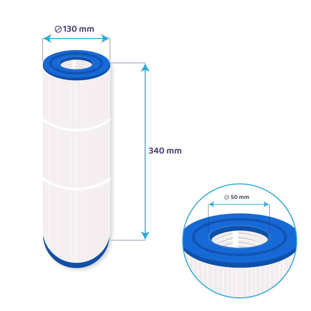Filtre pour spa Darlly SC704 / 42513 / C-4326