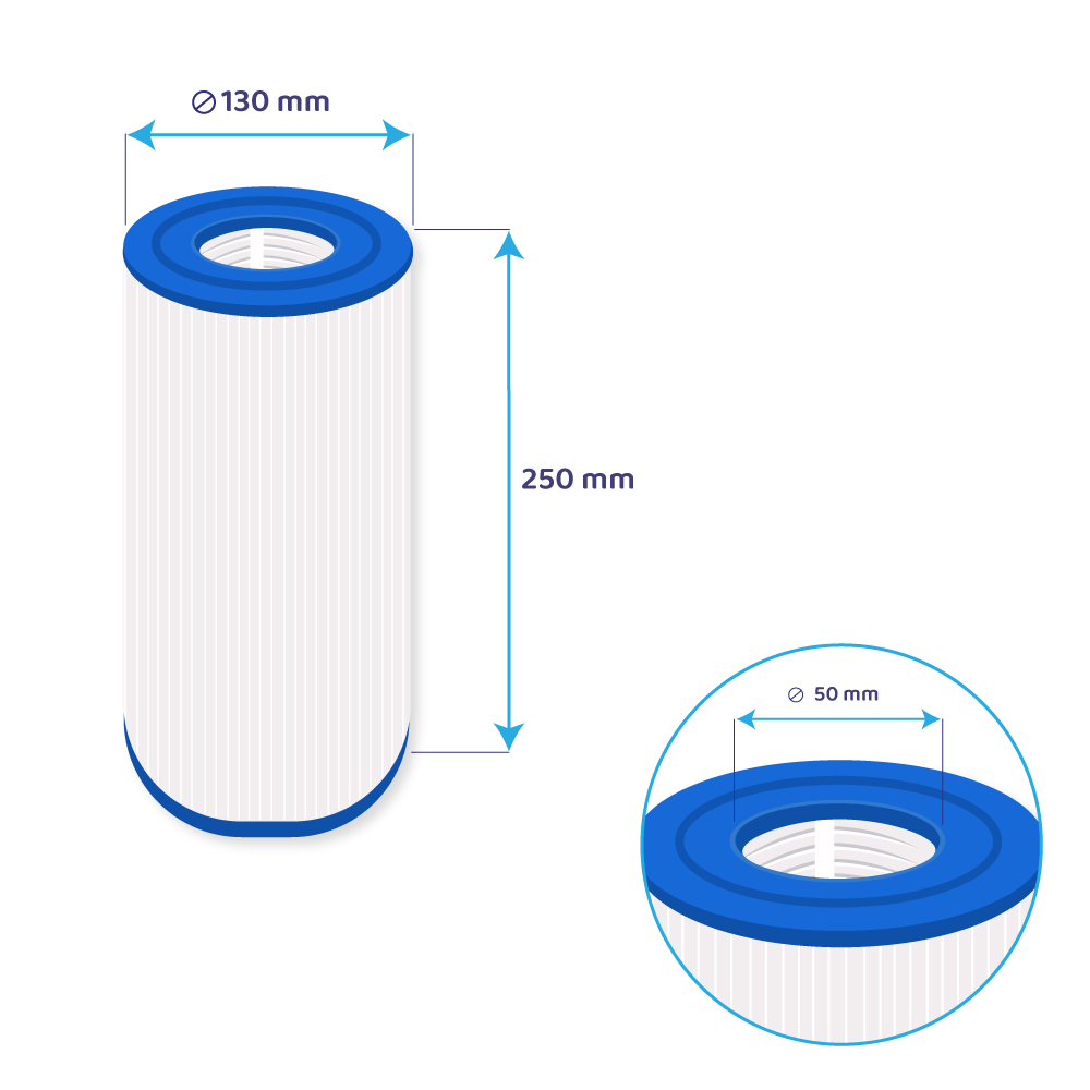Filtre pour spa PLBS50 / C-5345 / 50451 / FC-2970