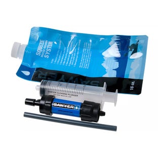 Sawyer MINI SP128 Bleu système de filtration + poche et seringue