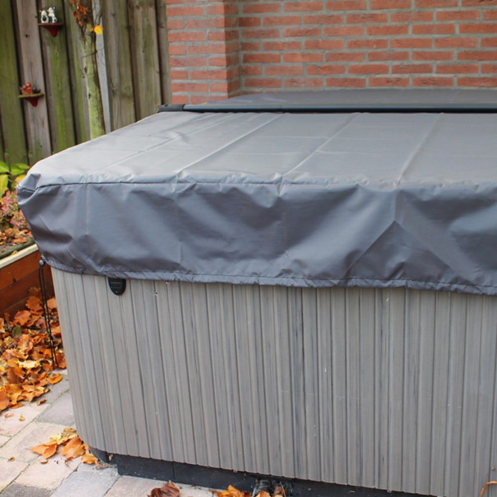 Housse de protection 210x210x25cm pour spa couverture