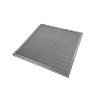 Filtre à maille tricot métallique 500x500x20mm pour hotte de cuisine professionnelle