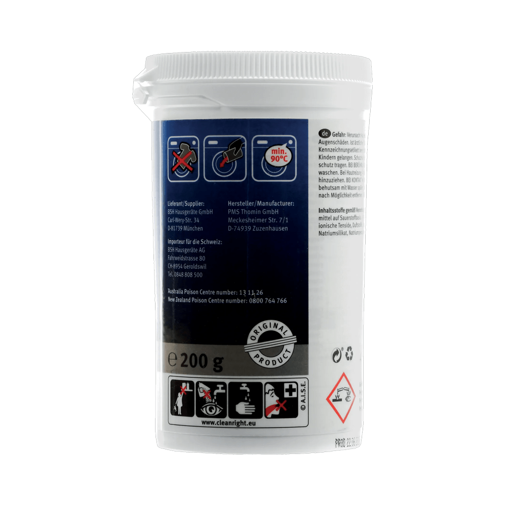 Nettoyant pour Lave-linge BSH 00311925