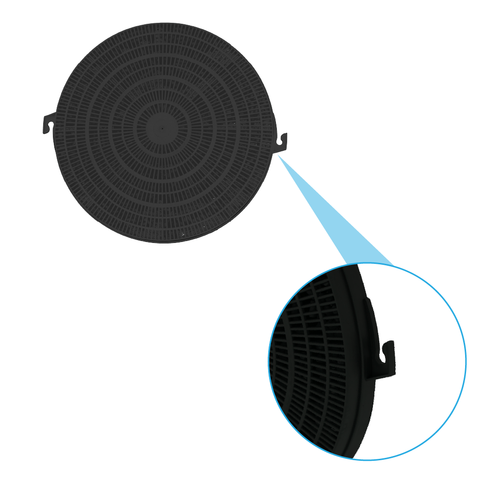 Filtre à charbon compatible avec Baraldi Swing / Spring