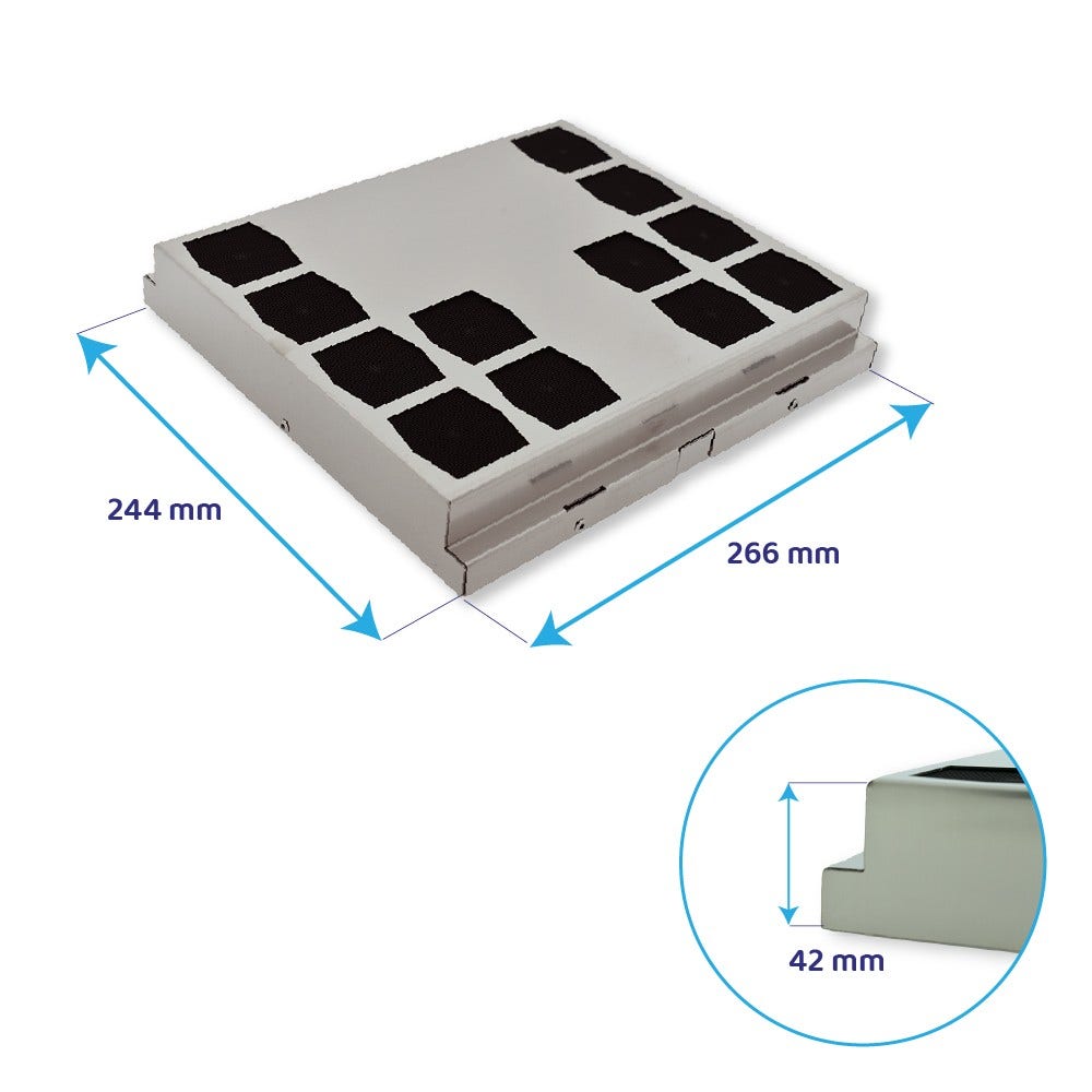 Filtre régénérable anti-odeur AEG MCFB66PR / 9029866093