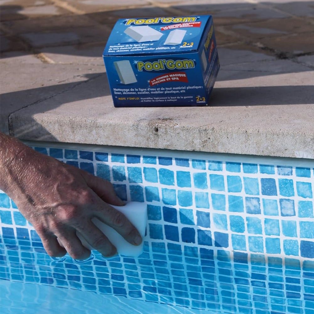 Toucan Pool’Gom (3pcs) La Gomme Magique piscine et spa