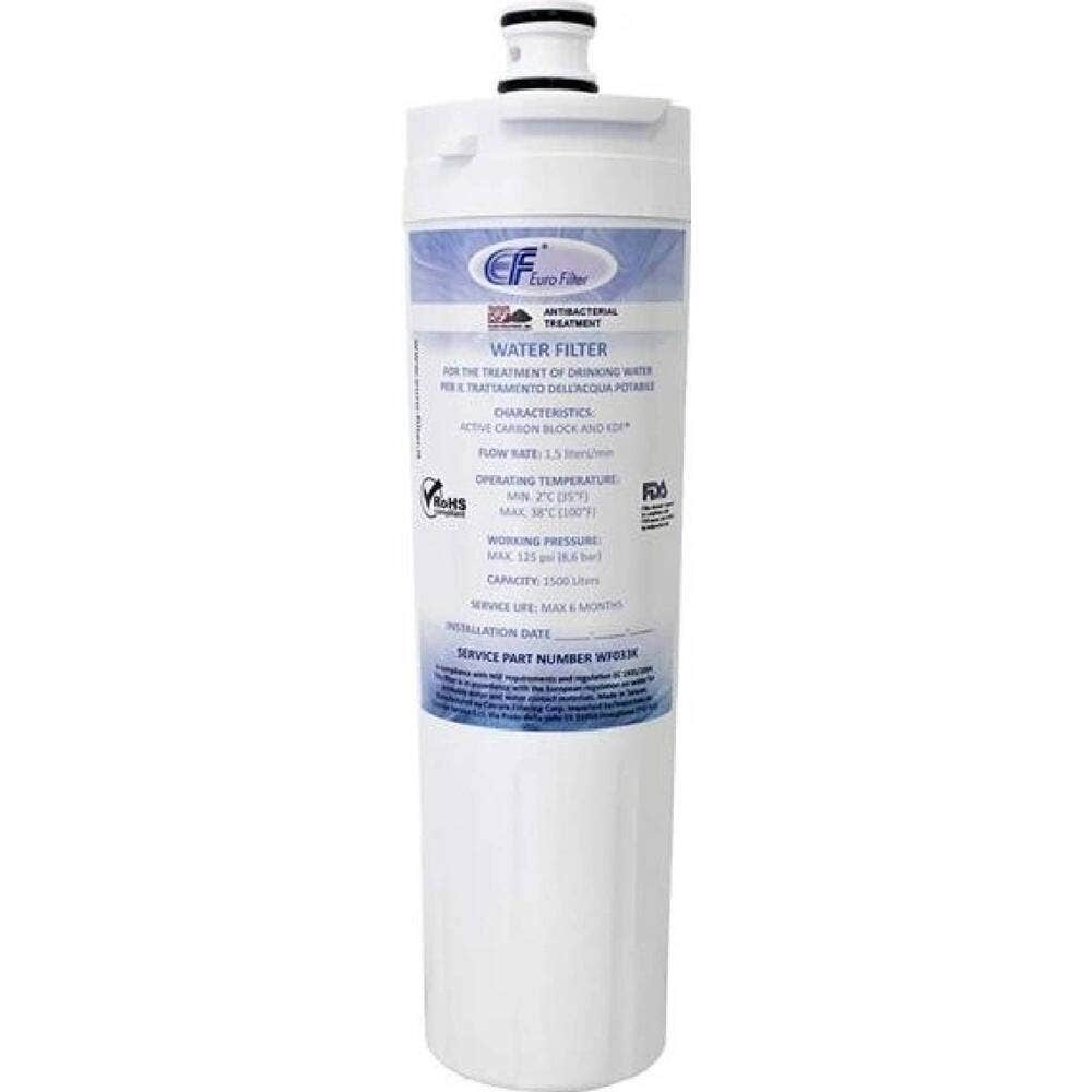 Filtre à eau Eurofilter compatible avec Bosch / Siemens / Balay / Kuppersbusch / Neff / Solitaire / 3M / Indesit / Whirlpool