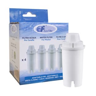 Filtre à Eau Eurofilter compatible avec BRITA CLASSIC (4 pcs)