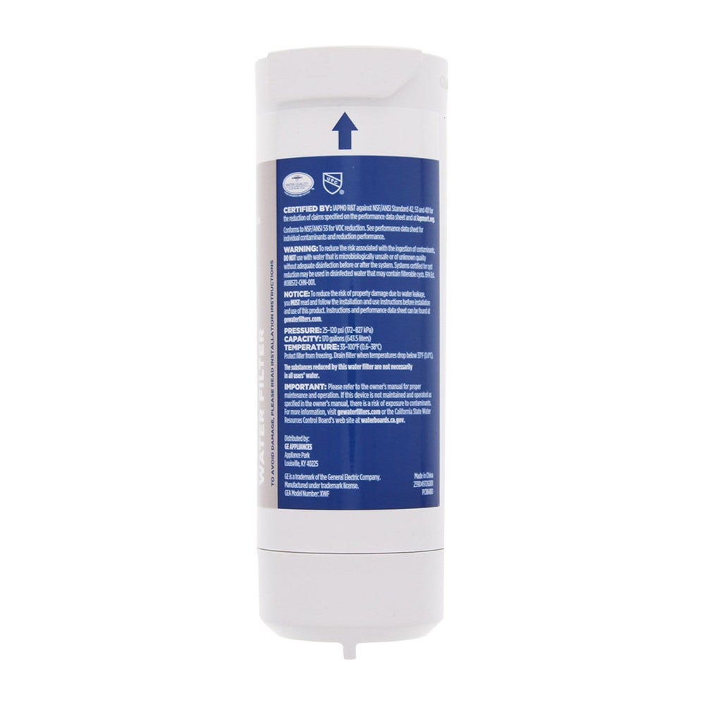Filtre frigo d'origine GE XWF