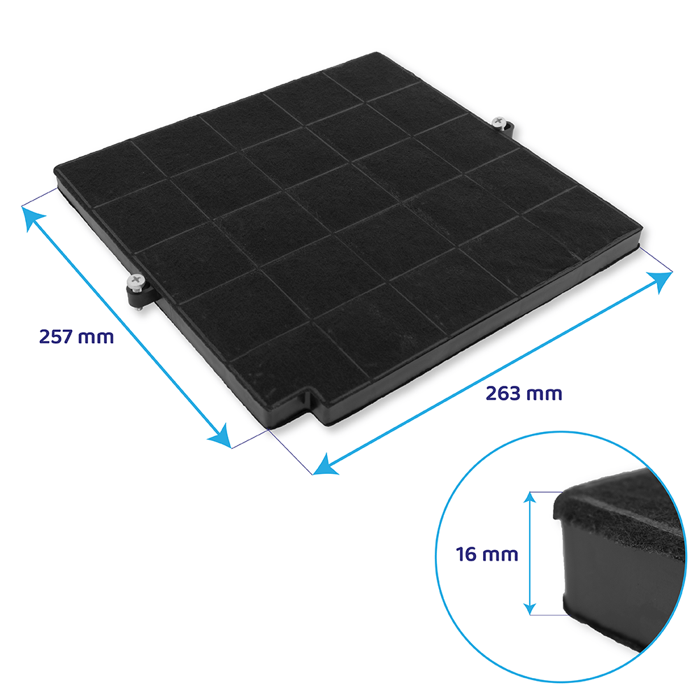 Filtre à charbon d'origine Blaupunkt 5Z9101X1 / 5Z9102X1