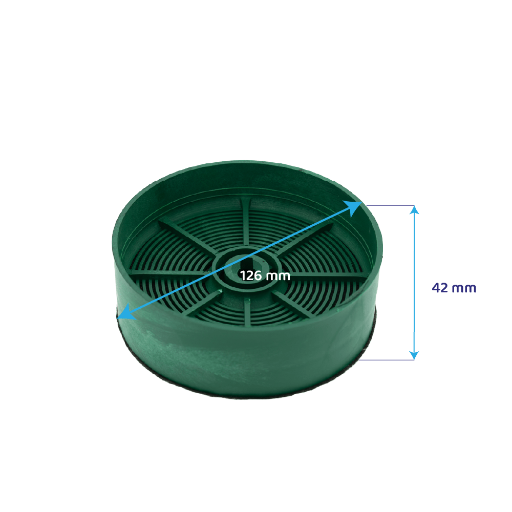 Filtre à charbon (2pcs) longue durée Pelgrim HF2009 par AllSpares