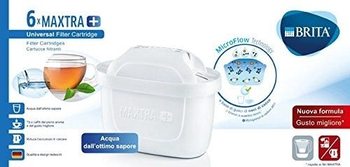 BRITA lot de 6 cartouches filtrantes MAXTRA+