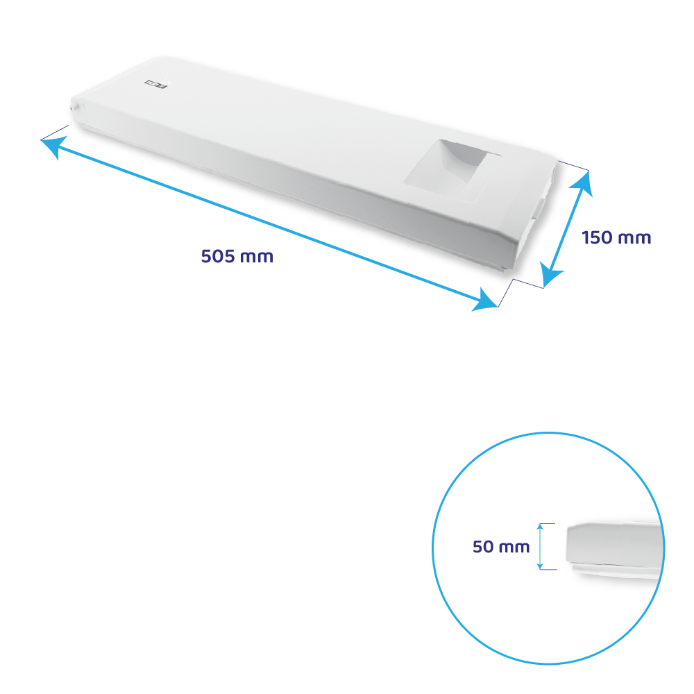 Portillon de freezer d’origine Teka 4331750800