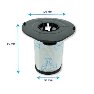 Filtre mousse compatible avec Rowenta aspirateur Air Force All-in-One / ZR009002