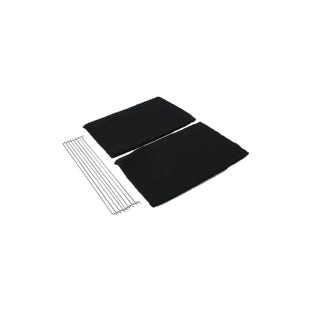 Kit de filtre à charbon longue durée (2pcs) Elica KIT0123581 pour CONCETTO SPAZIALE / LOOP