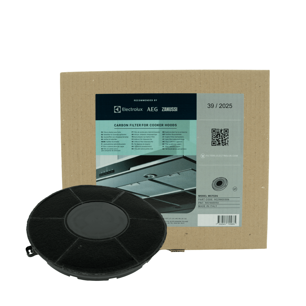 Filtre à charbon d'origine AEG MCFE06 / 9029800506