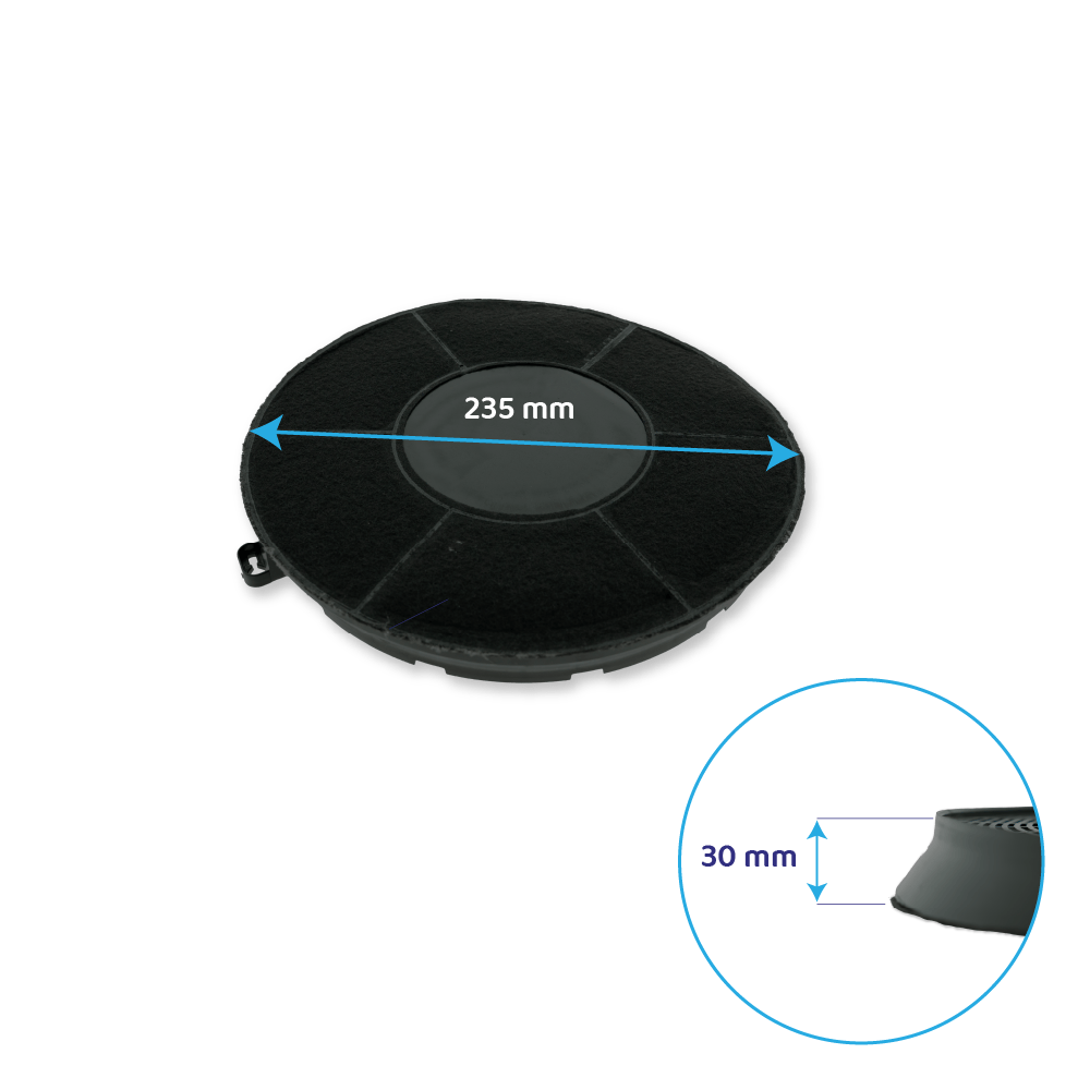 Filtre à charbon d'origine Electrolux MCFE06 / 9029800506