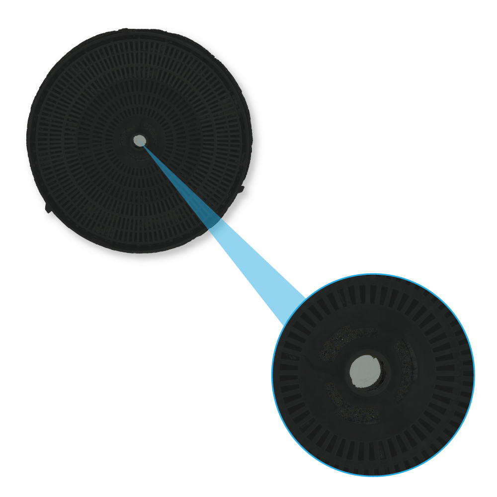 Filtre à charbon (2pcs) d'origine Progress MCFE21 / 9029801496