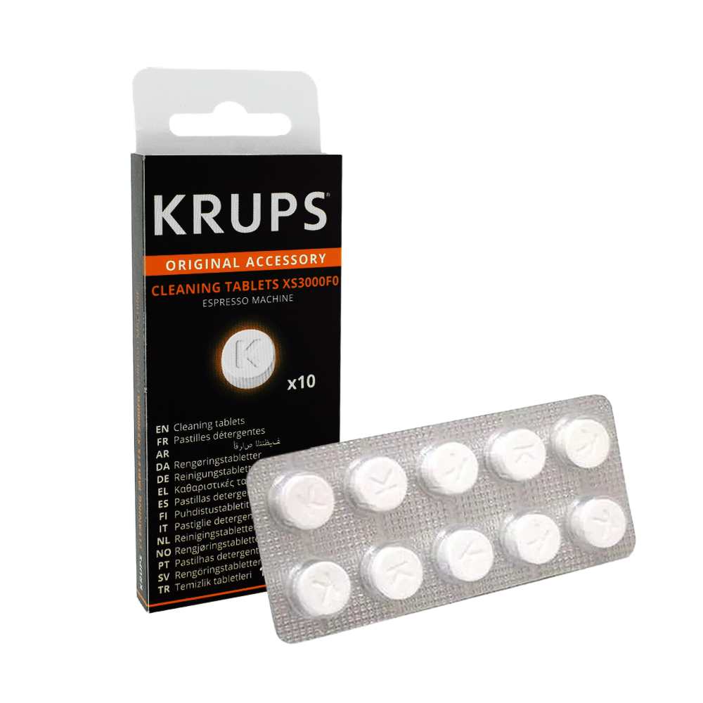 Krups Pastillles Nettoyantes XS3000 (10pcs) pour machines à café
